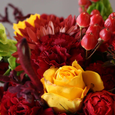 Warm Hearth Flower Bouquet