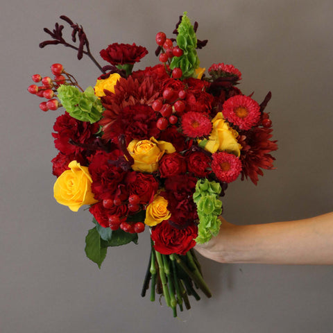 Warm Hearth Flower Bouquet