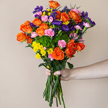 Bright Bohemian DIY Flower Kit In a Vase