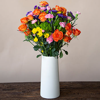 Bright Bohemian Wedding Centerpieces