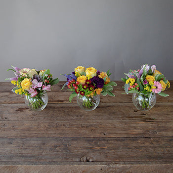 Rainbow Themed Event Decorative Flower Arrangement