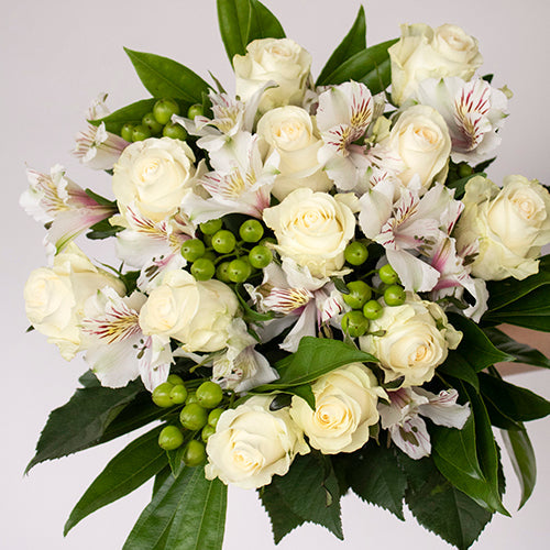 Creamy White Flower in Hand