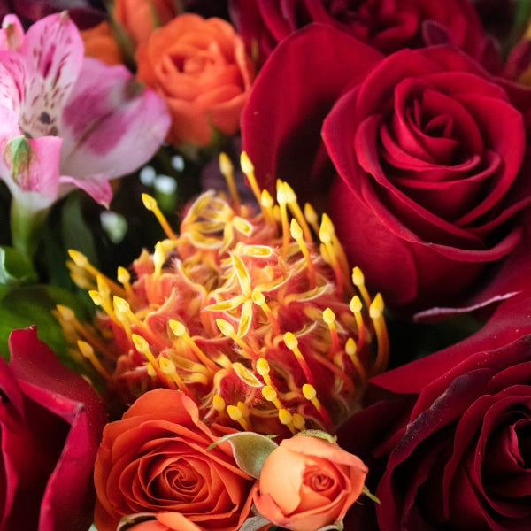 Crown Jewel Valentines Day Flower Arrangement Arrangements
