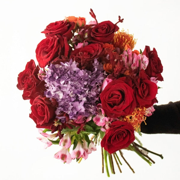 Crown Jewel Valentines Day Flower Arrangement Arrangements