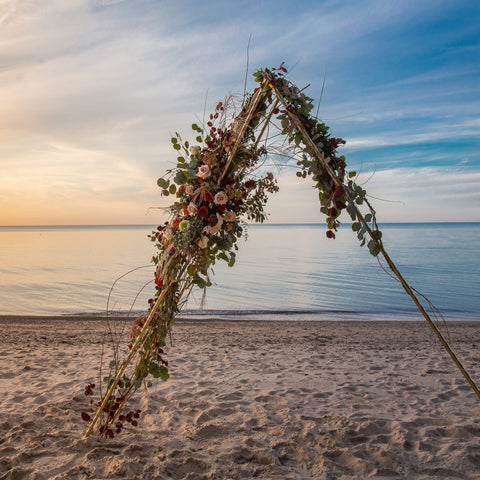 DIY Flower Arch Round