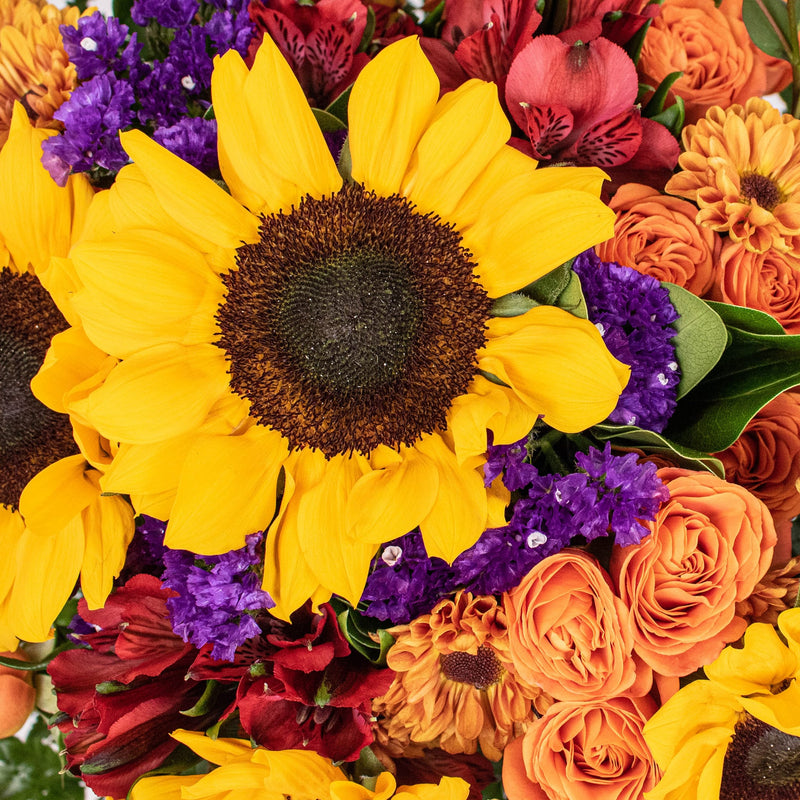 Endless Summer Wedding Flower Close Up