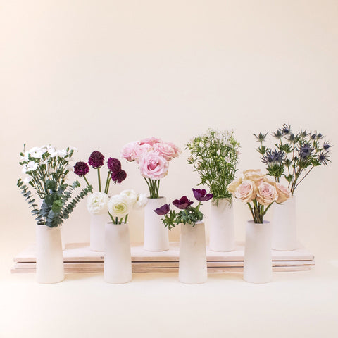 Enchanted Pink DIY Flower Kit Up Close