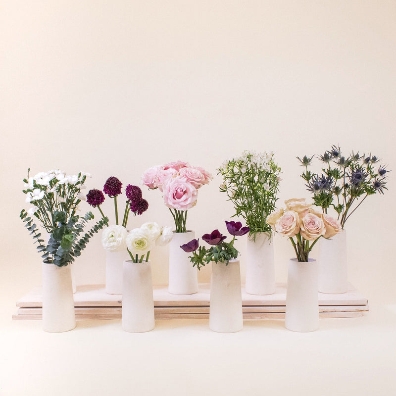 Enchanted Pink DIY Flower Kit Up Close