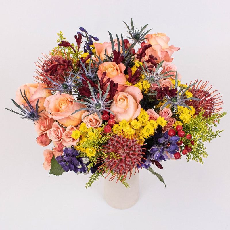 Forged in Fire Centerpiece in a Vase