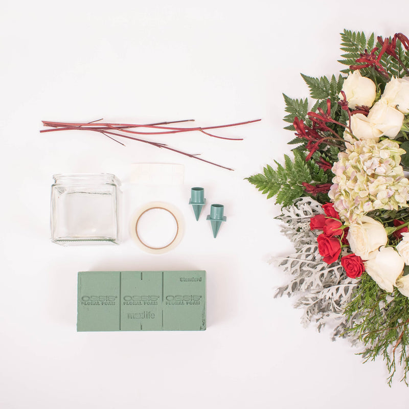 Fireside Bliss Online Floral Class Supplies