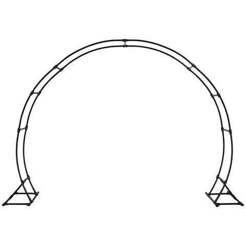 DIY Flower Arch Triangle on Beach