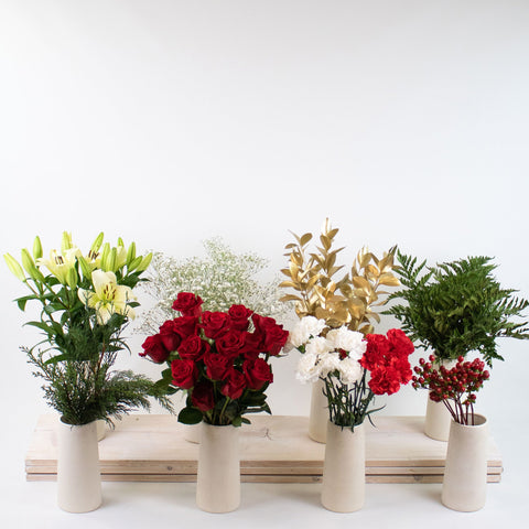 Frosty Grey Christmas DIY Flower Kit Recipe