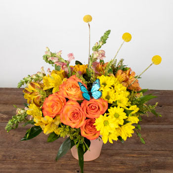 Sunny Side DIY Fresh Flower Design Box