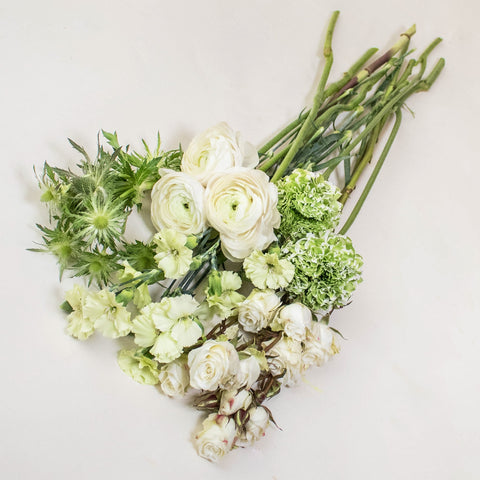 Green DIY Wholesale DIY Flower Kit