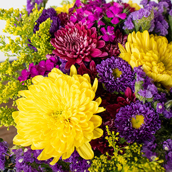 Have A Blast Purple Flower Bouquet