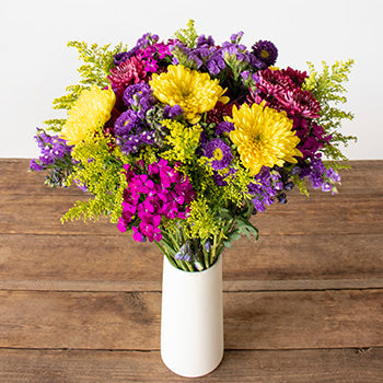 Have A Blast Purple Flower Bouquet