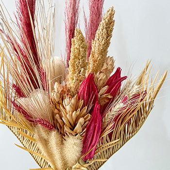 Spice It Up Pink Dried Flower Arrangement