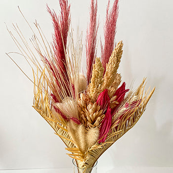 Spice It Up Pink Dried Flower Arrangement
