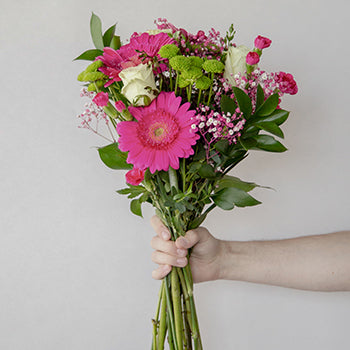 Hot Popping Pink Wedding Centerpieces