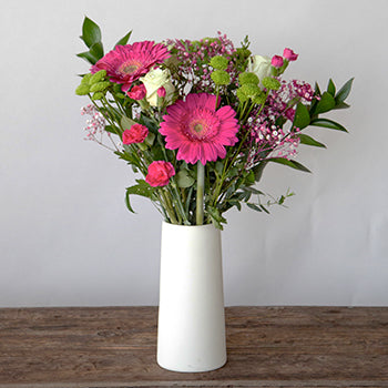 Hot Popping Pink Wedding Centerpieces