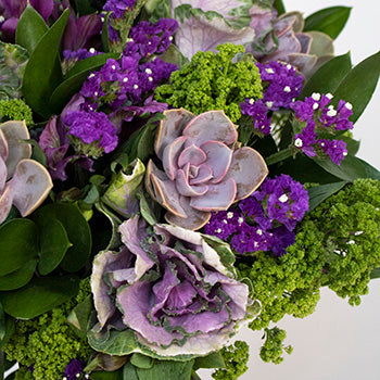 Royal Purple Flower Centerpieces Bulk