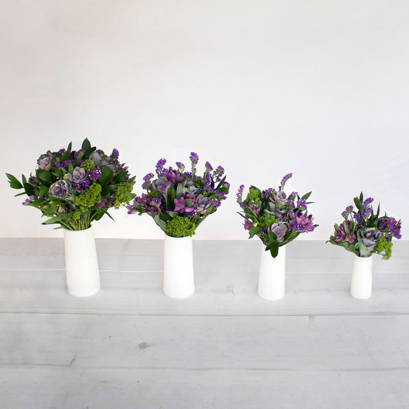 Royal Purple Flower Centerpieces Bulk