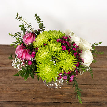 Floral Fancy Purple Flowers DIY Box