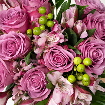 Chic Lavender Rose Arrangements