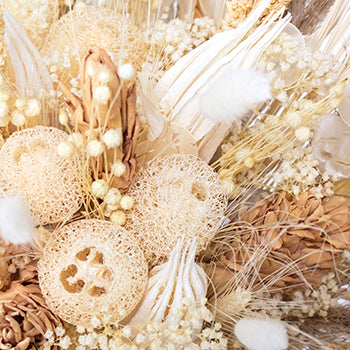 Magic Bleached Dried DIY Flower Kit Up Close