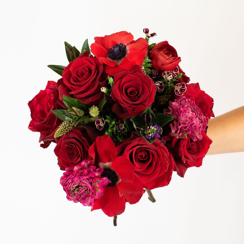 Fortuna Red Rose Luxury Flower Centerpieces