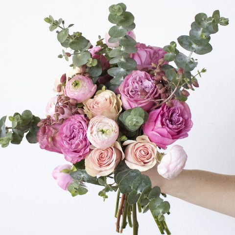 Tiara Pink Flower Bouquet