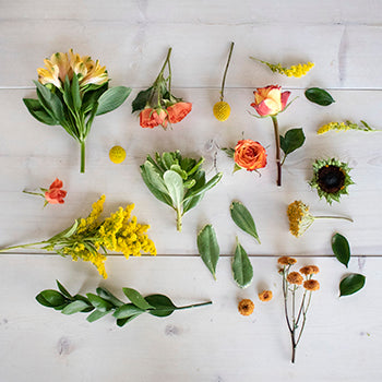 Modern Sunflower Centerpiece Celebration