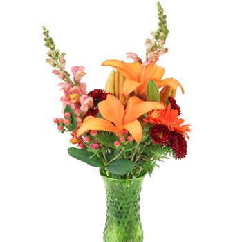 Orange Farm to Table Centerpieces