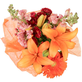 Orange Farm to Table Centerpieces