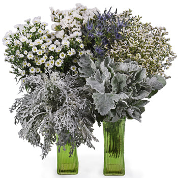Papier Mache Textured Filler Wholesale DIY Flower Kit In a Hand