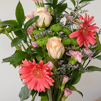 Delightfully Pink Wedding Centerpieces