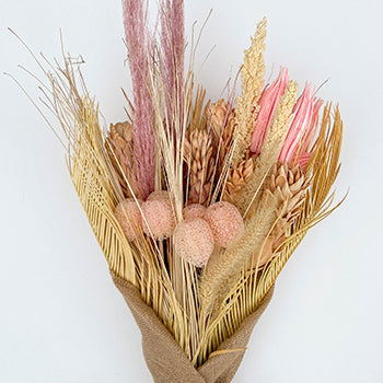 Touch of Light Pink Dried Flower Arrangement