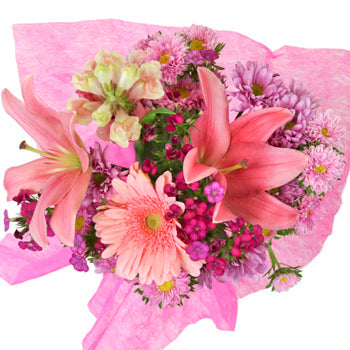 Pink Farm to Table Centerpieces