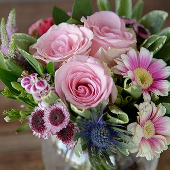 Baby on Board Themed Event Decorative Flower Arrangement
