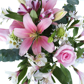 Pink Sky Wedding Centerpieces