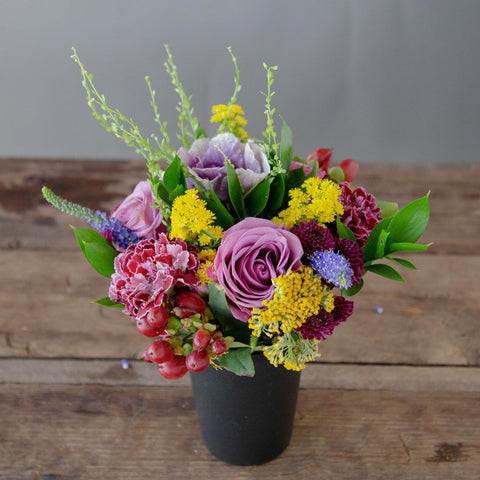By Color Flower Arrangement