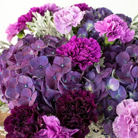 Purple Mountains Fresh Flower Bouquet Arrangements