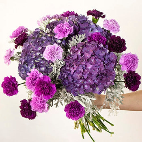 Purple Mountains Fresh Flower Bouquet Arrangements