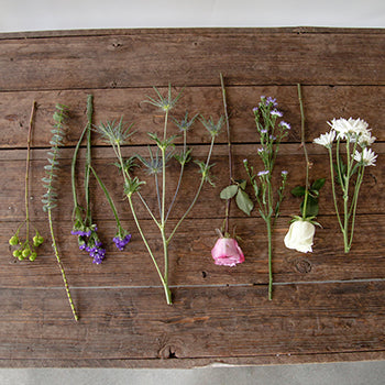 Purple and White Wedding Centerpieces