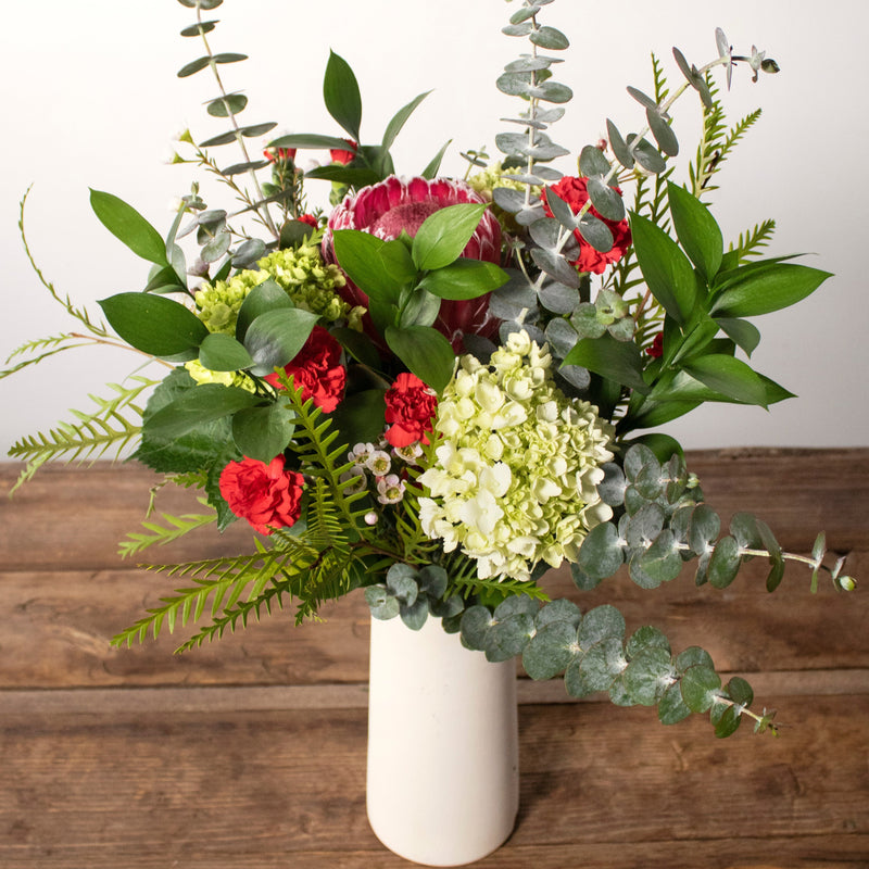 Valentines Day Protea Flower Garden