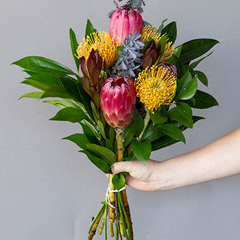 Red Ice Tropical Wholesale DIY Flower Kit In a Hand