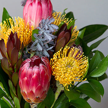 Red Ice Tropical DIY Flower Kit Bunch