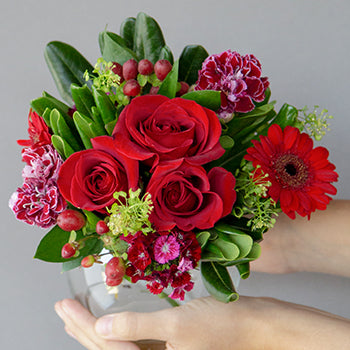 Valentines Day Red Event Flower Arrangement
