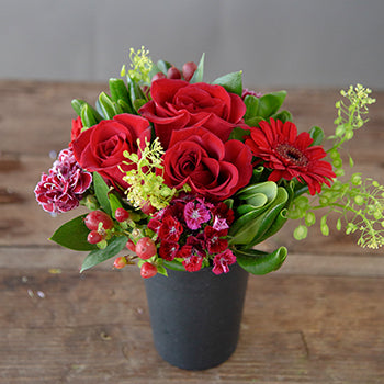 Valentines Day Red Event Flower Arrangement