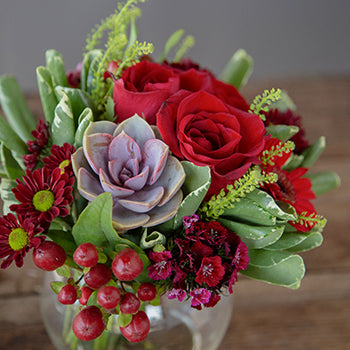 Valentines Day Red Event Flower Arrangement
